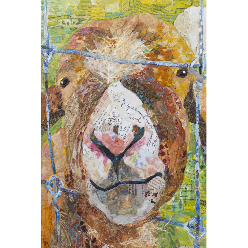 Pokey Goat by Elizabeth St. Hilaire - No Frame Print on Canvas, 30cm H x 20cm W