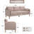 Lagoa 84'' Square Arm Upholstered Standard Sofa-1742667606