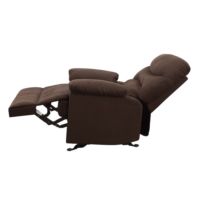 Chocolate Microfiber Motion Recliner