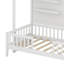 Lit maison avec tablettes-1182987317