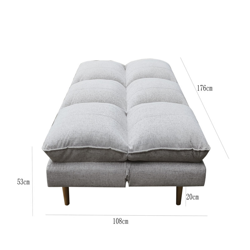 3 Seater Sofa Bed, Beige