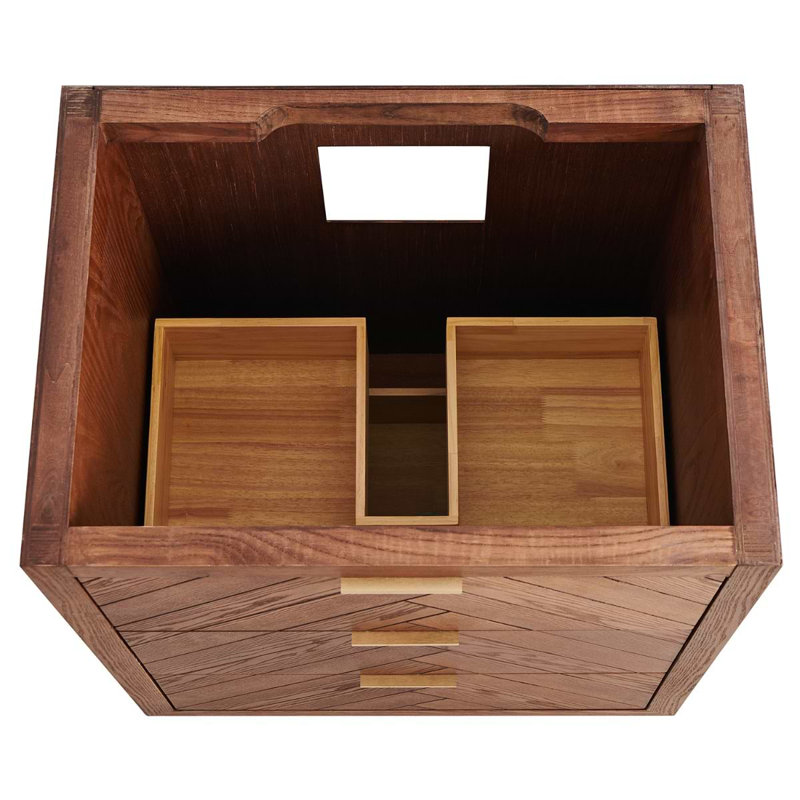 Marilyn 30" Freestanding Standard Single Bathroom Vanity with Top