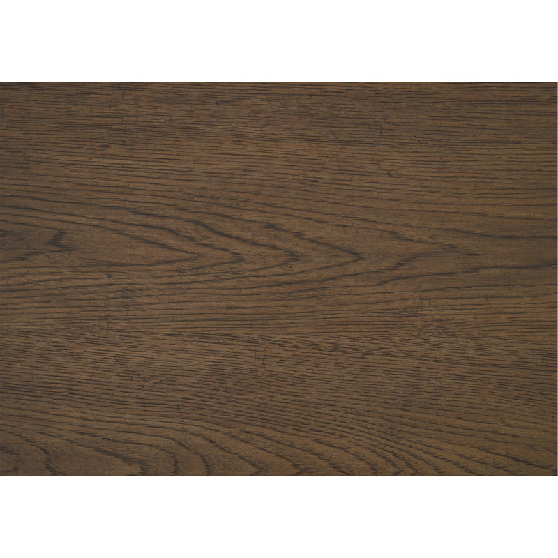 Table de chevet transitionnelle brun antique 1pc