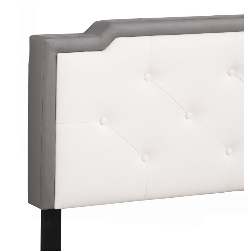 Charming Light Grey Queen Bed For Your Space