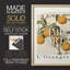 Impression encadrée vintage rétro Floral XXVII - bois massif-112354100-112354104