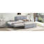 Lit plateforme double avec lit gigogne et lit gigogne double