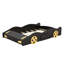 Lit de voiture de course double avec construction robuste et option de rangement noir fonctionnel et confortable-357771658