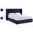 Kendall Wanaque Velvet Upholstered Bed-1761687918-1761687919