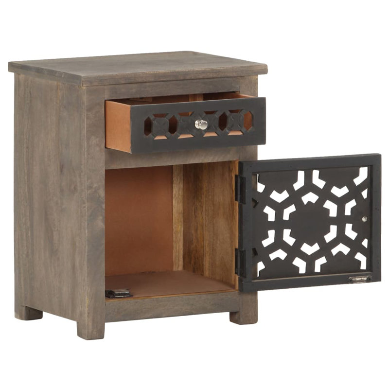 Borough 40 cm W Bedside Table