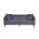 Charcoal 100% Polyester