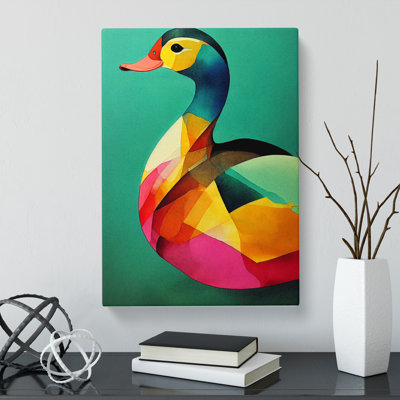 Watercolour Duck Vol.3 - Wrapped Canvas