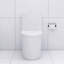 Toilette allongée une pièce - blanc
