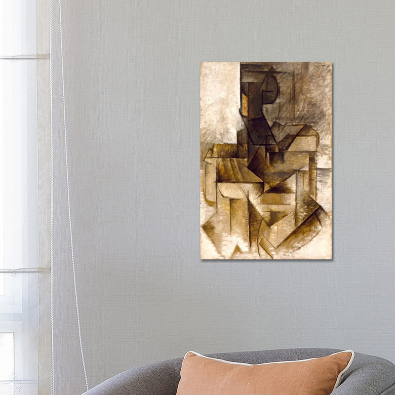 The Rower by Pablo Picasso - 1 Piece Painting on Canvas, 66.04 cm H x 45.72 cm W x 1.91 cm D, No Frame