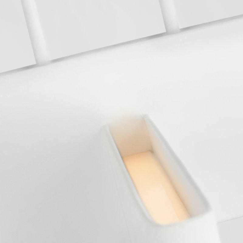 Lotura 7 - Light LED Pendant, Museum White, 11" H x 36" W x 12" D