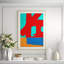 Color Perception 1' Framed Print on Glass