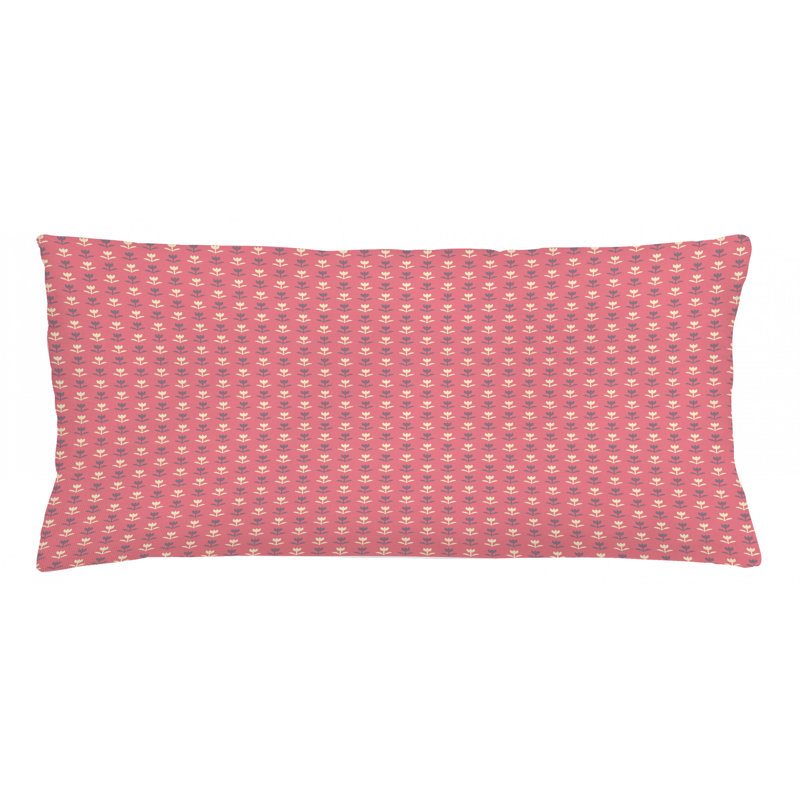 Housse de coussin lombaire intérieur/extérieur floral, 16 po x 36 po
