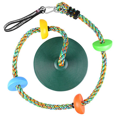 Goodwish 12'' Disc Swing with Mounting Hangers and Chains