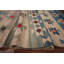 Tapis rayé à motif géométrique kilim 5 x 9