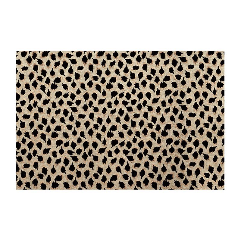 Tissu noir Ocelot