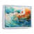 Cadre flottant blanc