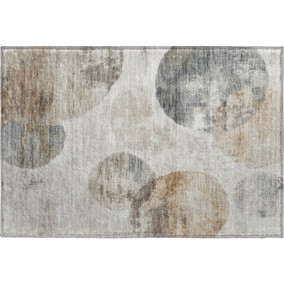 Tapis abstrait lavable à la machine de qualité supérieure Mayfield AMF2346