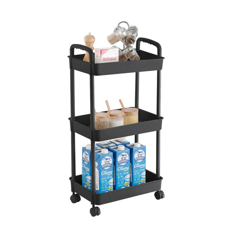 Gentner Serving Cart, Black