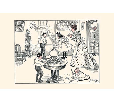 « compny bientôt » par clare briggs, impression