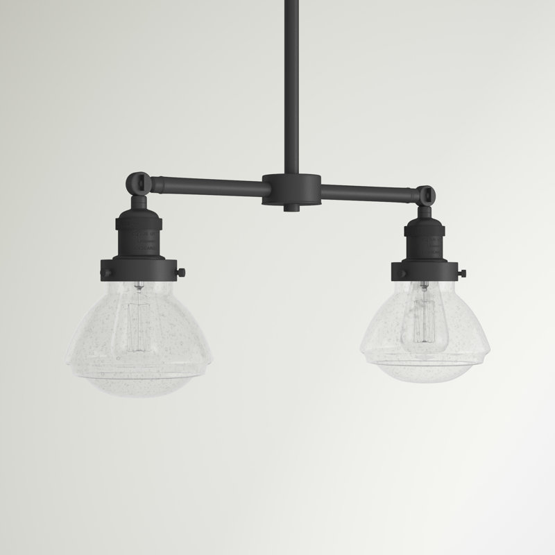 Chesterville 2 - Light Kitchen Island Pendant, Seedy, Oil Rubbed Bronze