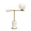 Bianca Brushed Gold Marble Modern Table Lamp