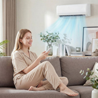 12000 BTU Mini Split Air Conditioner and Heat Pump, 22 SEER2 115V Energy Efficient Ductless Inverter AC Unit Cools up to 750 Sq.Ft, Complete Installation Kit