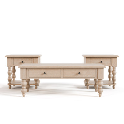 Ensemble de tables basses 3 pièces Baiardo