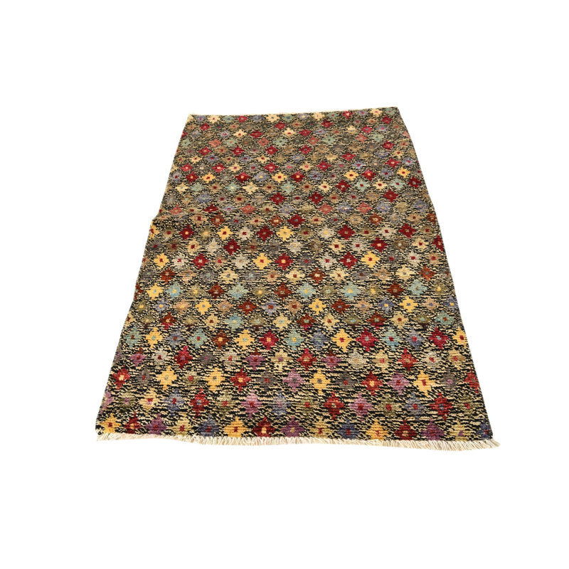 Tapis noir Oliveri