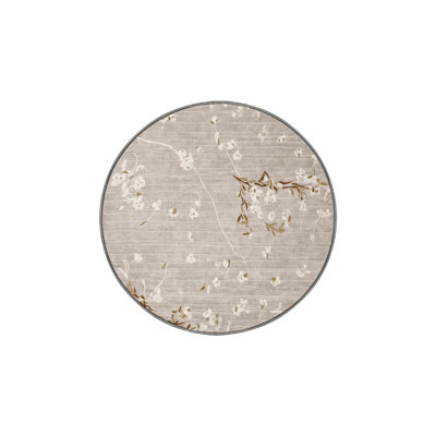 Machine Washable Gray Area Rug