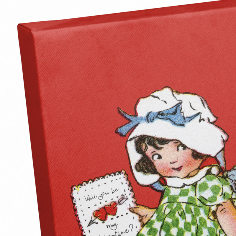 Be Be Valentine - reproduction sur toile tendue