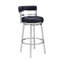 Tabouret de comptoir pivotant avec structure en métal HomeRoots