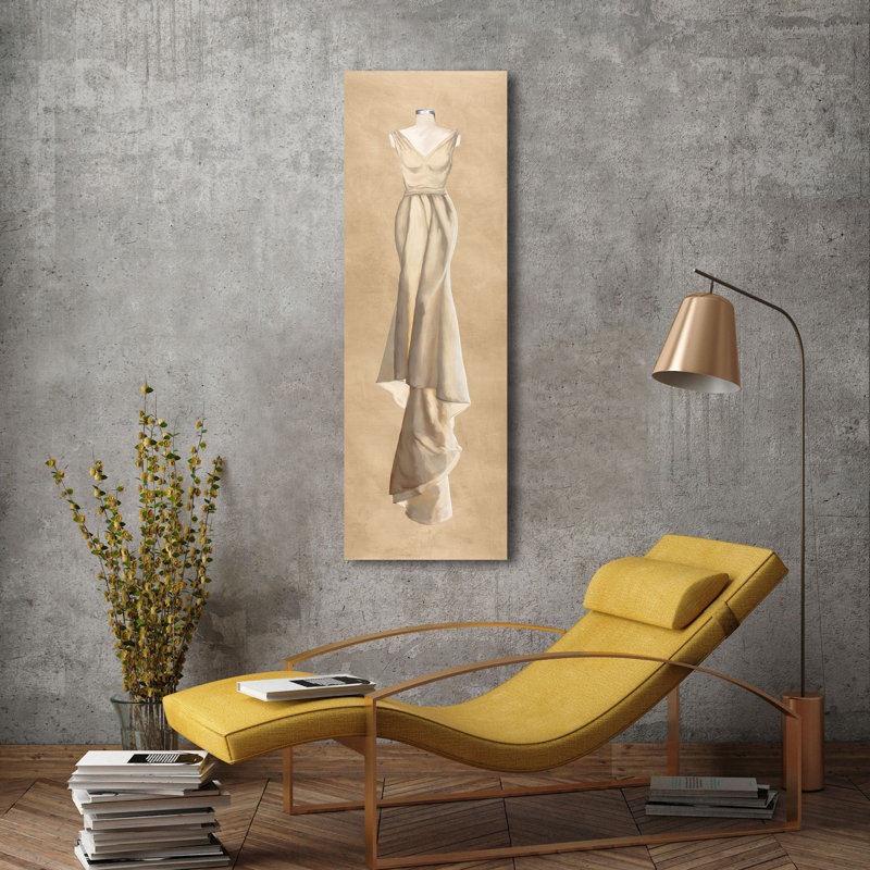 Dressed To Thrill II by Leonardo Bacci - Wrapped Canvas Painting, 100cm H x 35cm W x 4cm D