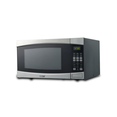 CHM Series Commercial Chef 21.7" 1.6 cu ft. Countertop Microwave Stainless Steel