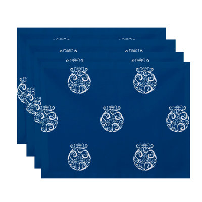 Polyester Abstract Rectangle Placemat