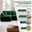 Canapé confortable à assise profonde simple avec un oreiller, adapté au salon et à la chambre à coucher, club plusieurs occasions-1198936023