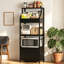 Étagère de cuisine avec tiroir et armoire de rangement