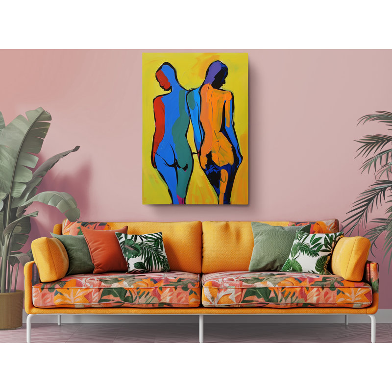 Reproduction d'art sur toile, "Artistique", H 24 po x l 16 po