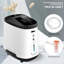 Machine à oxygène réglable de 1 à 8 L avec accessoires - Générateur d'oxygène domestique à contrôle intelligent 33% -93%