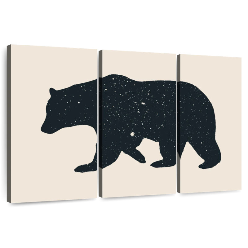 Bar Bear, 36" H x 57" W