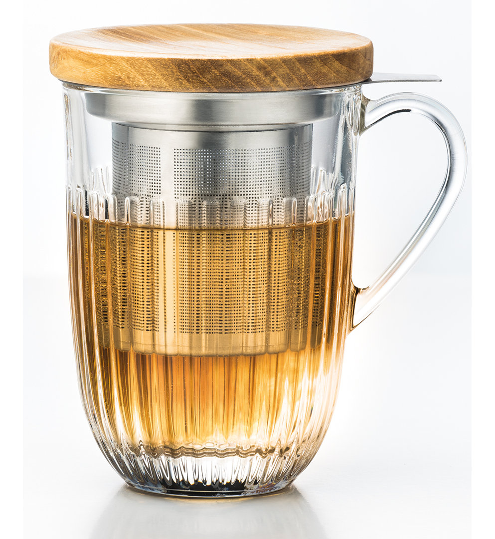 La Rochere 14 oz Tea Mug and Filter La Rochere