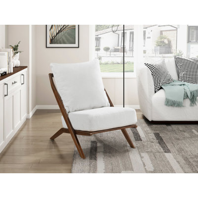Chaise d'appoint 1pc Brown