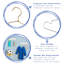 Harbour Housewares - Metallic Children's Coat Hangers-61891239