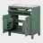 30'' Single Bathroom Vanity with Ceramic Top-849218260