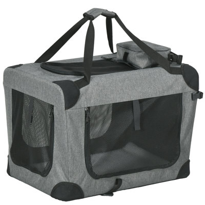 Collapsible Vehicle Travel Carrier,Carrier with 3 Doors