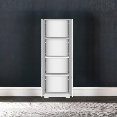 Arimentha Freestanding Linen Cabinet