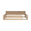 Lit en bois de taille XL avec armoires de rangement et ports USB-1020277997